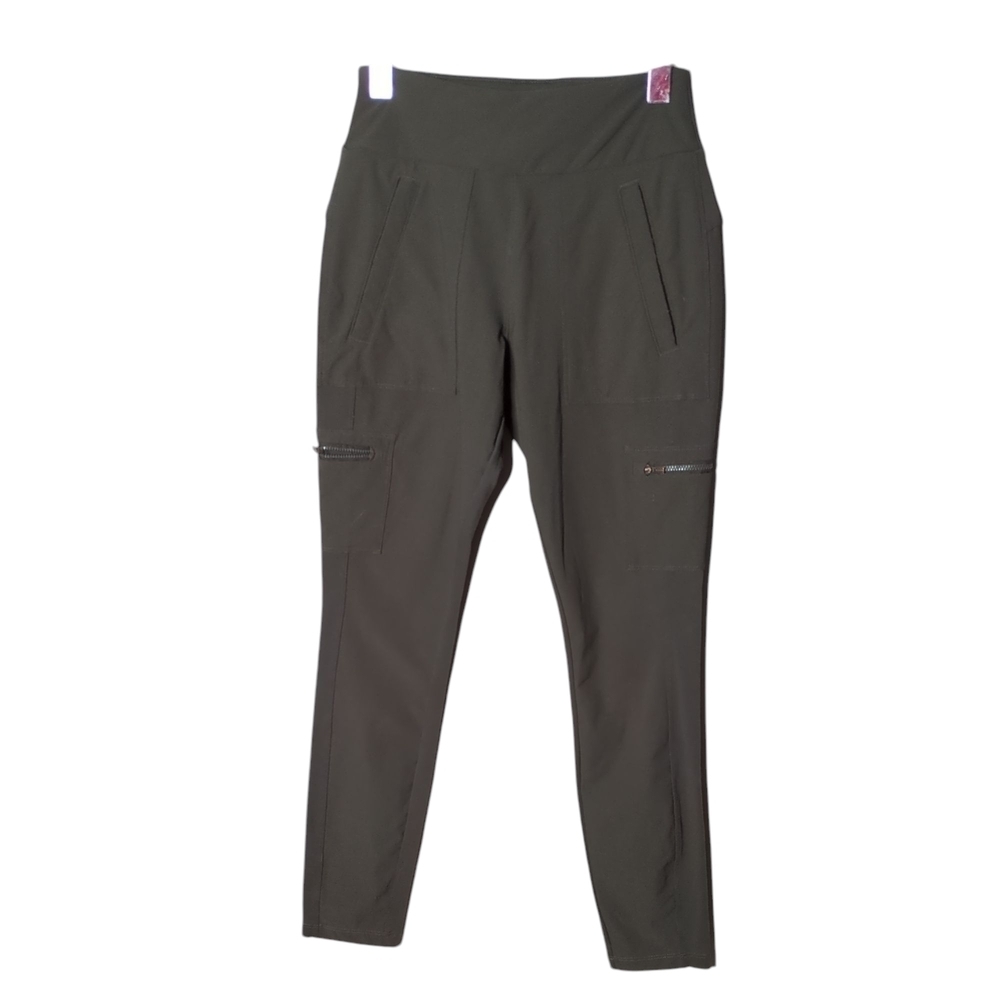 Athleta Headlands Hybrid Cargo Legging Pants Size 2 Green